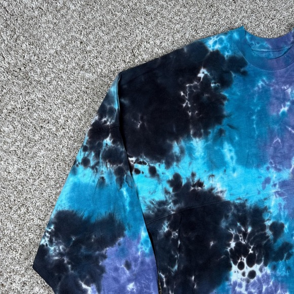 Disney Haunted Mansion Spirit Jersey Shirt Womens XL Tie Dye Glow Dark Top - Picture 4 of 12